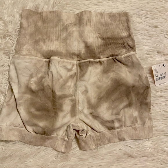 Free People Movement Good Karma Tie Dye Running Shorts - Picture 6 of 9
